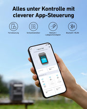 Anker SOLIX C300 Tragbare Powerstation, 288Wh LiFePO4 Akku, 300W (Max 600W) Solargenerator, 140W Beiseitige Schnellladeleistung, Für Camping, Draußen, Reisen, Notfälle, unterwegs (Solarpanel Optional)