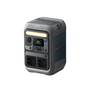 Anker SOLIX C300 Tragbare Powerstation, 288Wh LiFePO4 Akku, 300W (Max 600W) Solargenerator, 140W Beiseitige Schnellladeleistung, Für Camping, Draußen, Reisen, Notfälle, unterwegs (Solarpanel Optional)